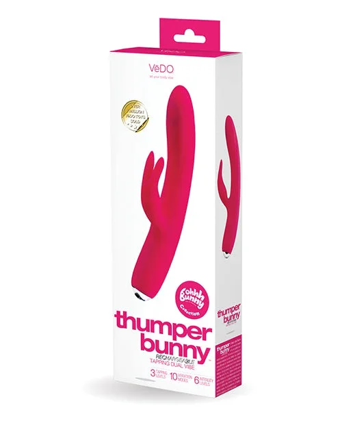 VeDO Thumper Bunny Rechargeable Dual Vibe – Pretty in Pink