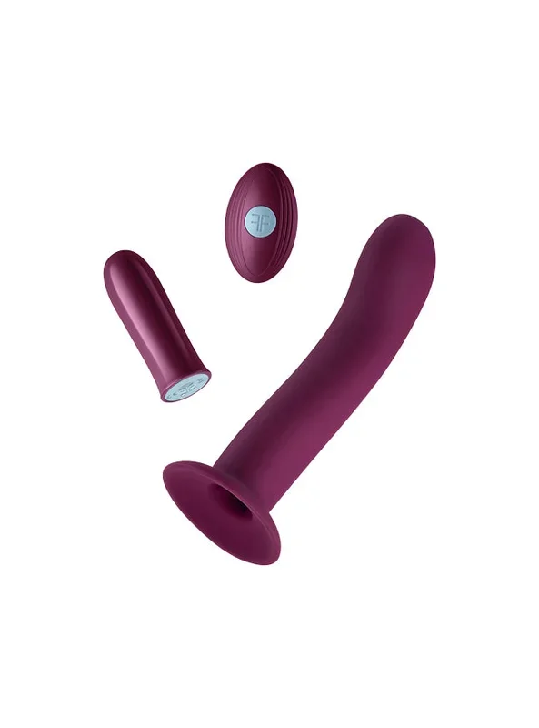 Versa S Remote Control Bullet & G Spot Suction Cup Dildo