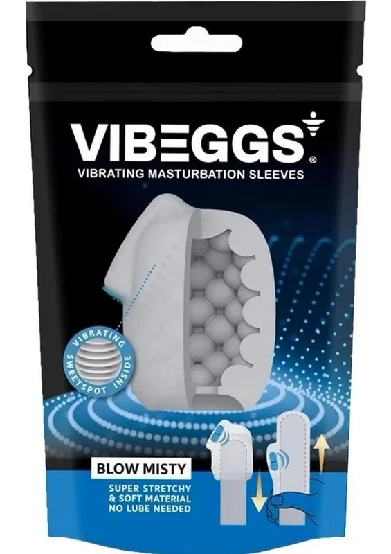 Vibeggs Blow Misty Unisex Masturbation Egg