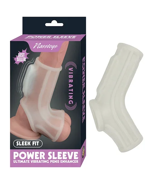 Vibrating Power Sleeve Sleek Fit – White