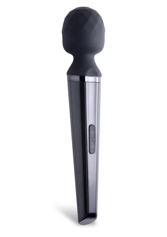 Wand Essentials Diamond Head Rechargeable Silicone Wand Massager