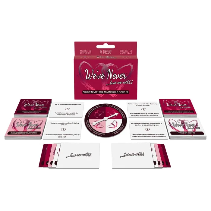 We’ve Never Erotic Never Have I Ever Couples’ Card Game