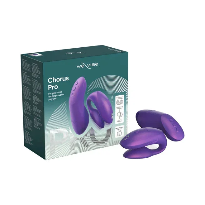 We-Vibe Chorus Pro Rechargeable Silicone Couples Vibrator with Remote Control