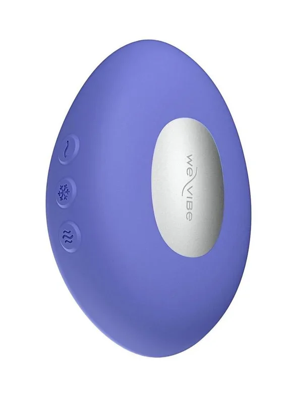 We-Vibe Temp Heating and Cooling Rechargeable Silicone Lay-On Vibrator – Lavender