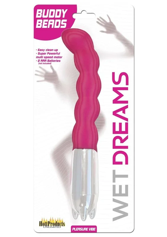 Wet Dreams Buddy Beads Bendable Vibrator