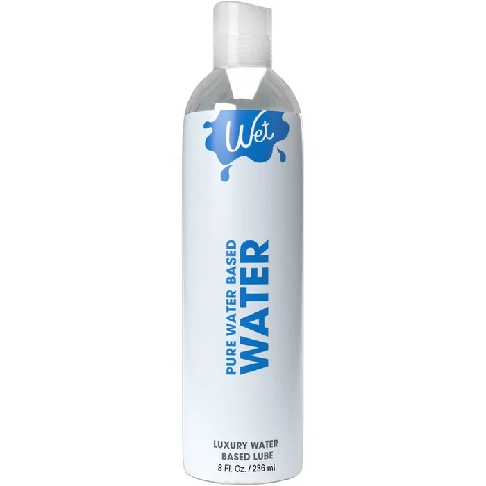 Wet Water Luxury Water-based Lubricant 8oz