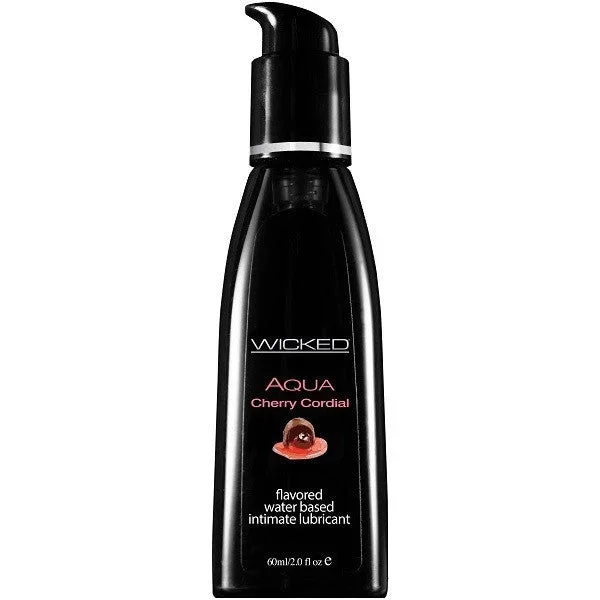 Wicked Aqua Cherry Cordial 2oz – Flavored Personal Lubricant