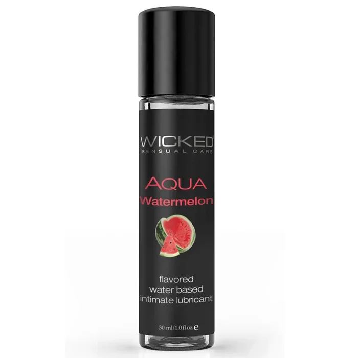 Wicked Aqua Flavoured Water-Based Lubricant – Watermelon