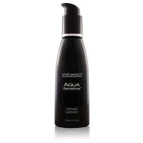 Wicked Aqua Sensitive Water-Based 4oz – Personal Lubricant