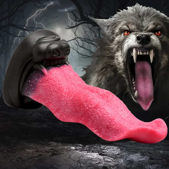 Wolf’s Lick Wolf Maw Silicone Dildo