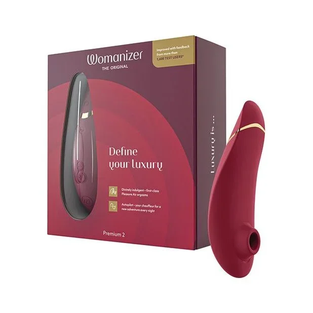 Womanizer Premium 2 – Bordeaux