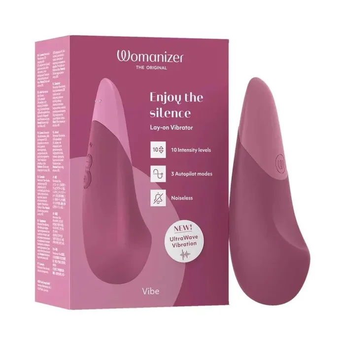 Womanizer Vibe Rechargeable Silicone Clitoral Vibrator