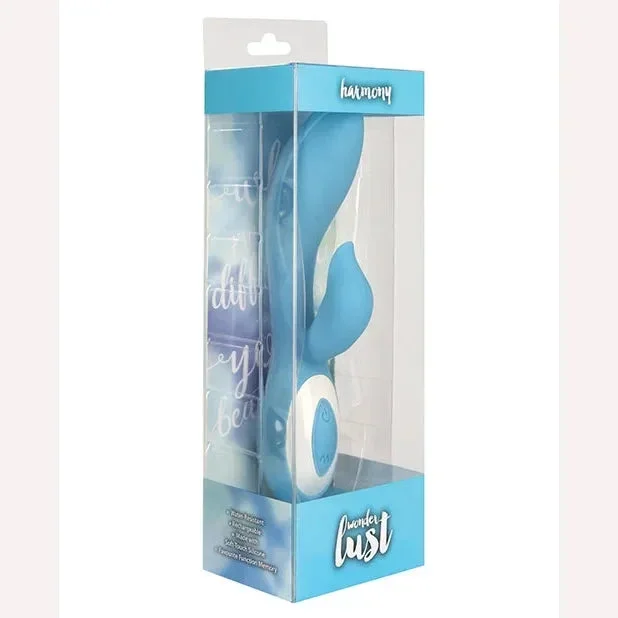 Wonderlust Harmony Blue Rabbit Vibrator