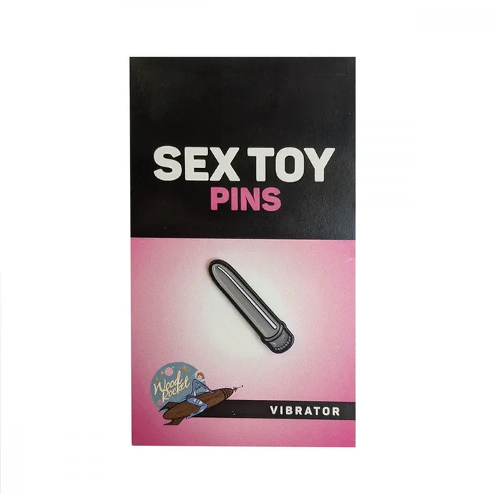 Wood Rocket Vibrator Grey Pin