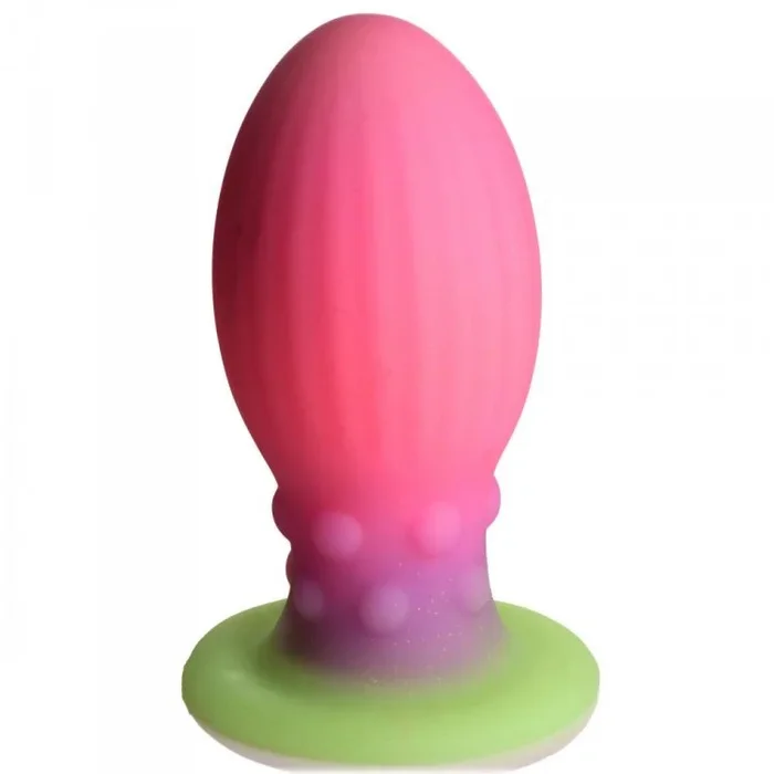 Xeno Xl Egg Glow In The Dark Silicone Egg by Creature Cocks
