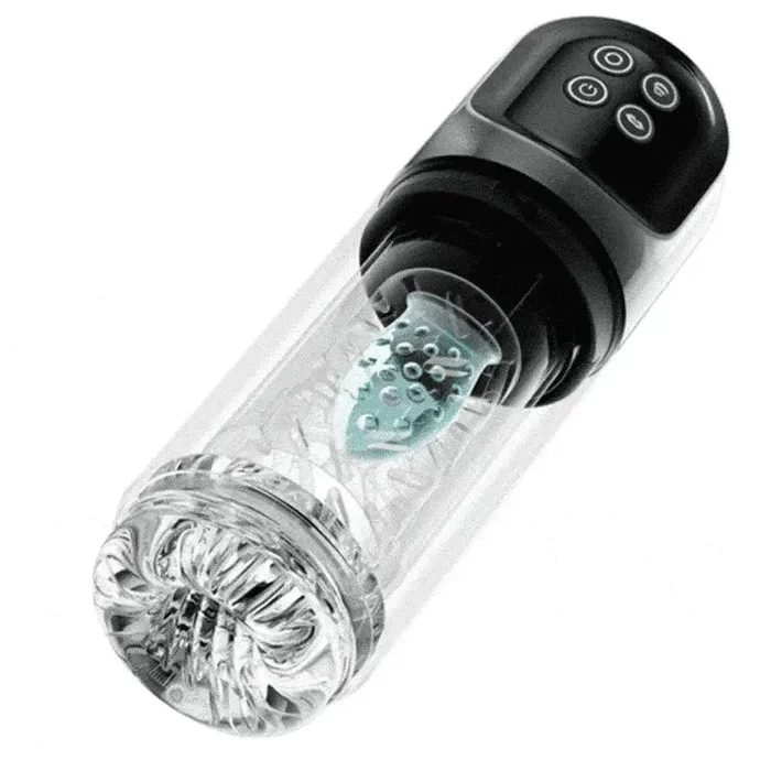 XR3 Plus: 2 In 1 Full Waterproof Blowjob Stimulator Water Vacuum Pump