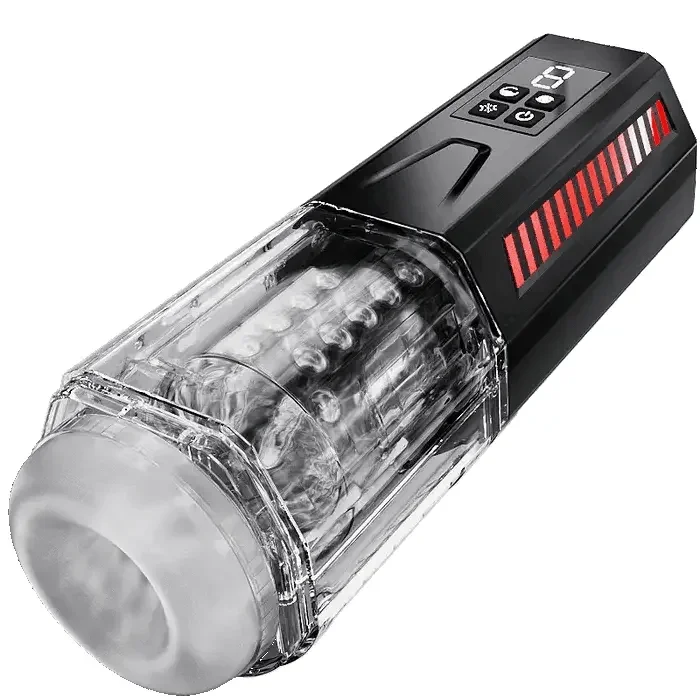 XR6: Rotating Vibrating Male Thrusting Masturbator with Tongue Licking