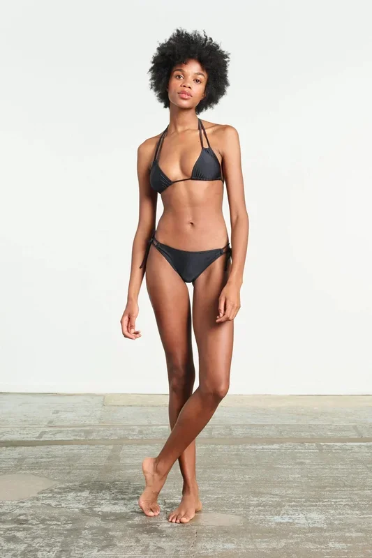 Yasmine Eslami | Joanna, Bikini Top (Black)