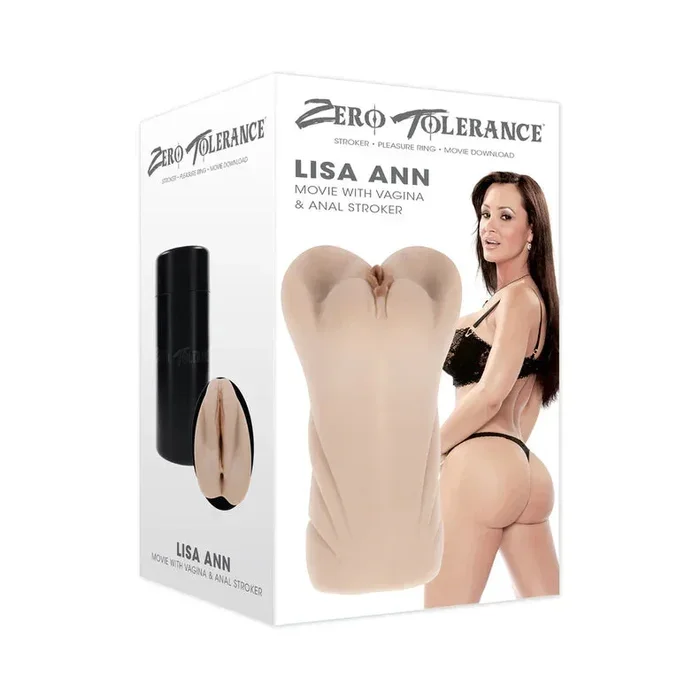 Zero Tolerance Lisa Ann Movie with Vagina & Anal Stroker