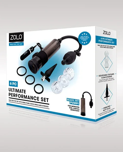 Zolo 6 Pc Ultimate Performance Set – Black