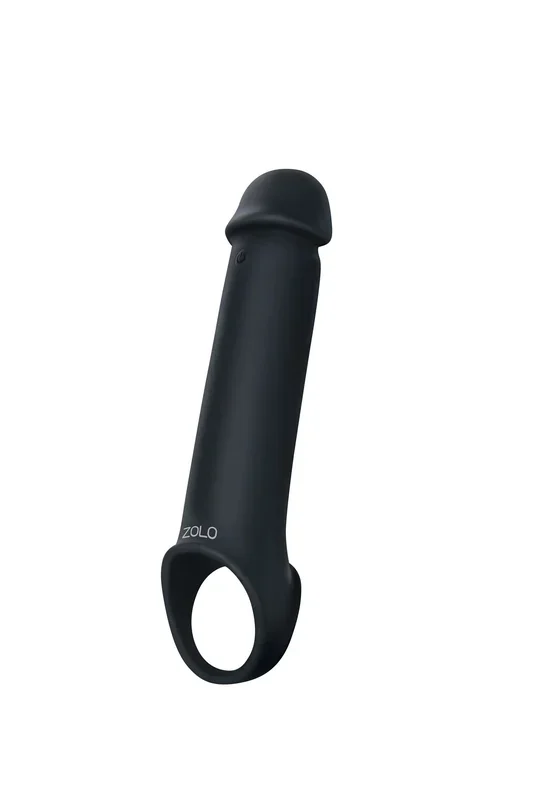 Zolo Vibrating Penis Extender – Black